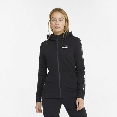 Джемпер Puma POWER Full-Zip Hoodie 84711901 р. XL чорний