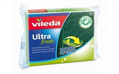 Губка Vileda UltraFresh Антибактеріальна 3 шт.