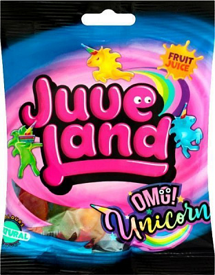 Конфеты жевательные АВК Juveland OMG! Unicorn 85 г