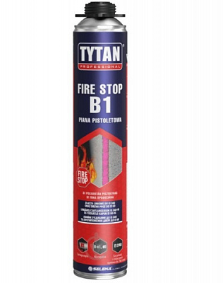 Пена монтажная Tytan PROFESSIONAL B1 огнестойкая 750 мл