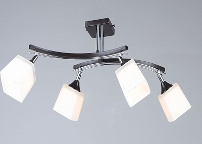 Люстра потолочная Sirius B N1435/4 4x60 Вт E27 антик/белый 1435/4