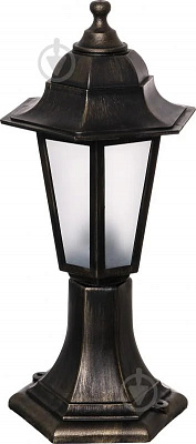 Светильник уличный декоративный Expert Light Кантри E27 IP44 античная латунь GAR-0727-TEП