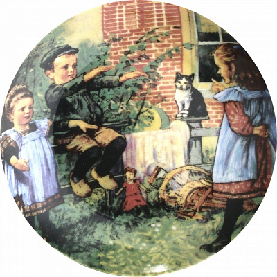 Тарілка декоративна Діти 451-076 d20