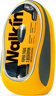 Губка-блеск с дозатором WALKIN черный