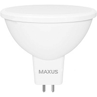 Лампа светодиодная Maxus 7 Вт MR16 матовая GU5.3 220 В 3000 К 1-LED-723