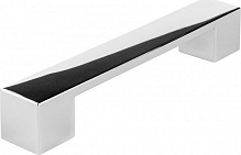 Меблева ручка 128 мм полірований хром Poliplast 0304CL