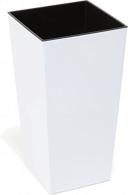 Горшок для цветов Lamela Финезия 350 квадратный 43,2л белый 