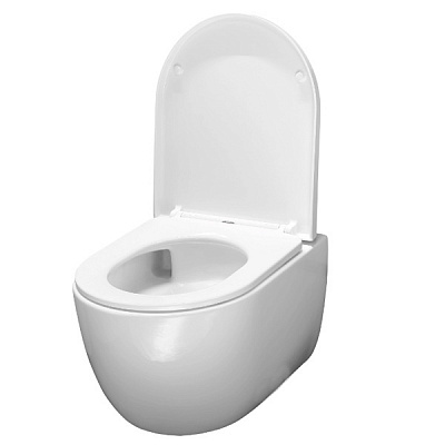 Унитаз подвесной EGO Egoist Tornado с сиденьем Duroplast soft-close