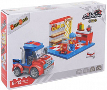 Конструктор BanBao Speed Racing Ремонтая станция грузовиков 8635