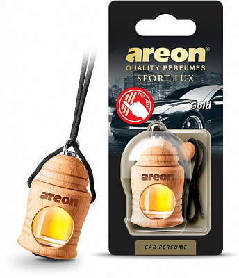 Ароматизатор на дзеркало Areon Fresco Sport Lux NEW Gold 5 мл