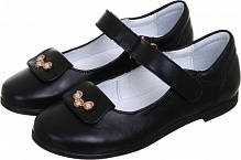 Туфли для девочек Мальви р.33 черный Ш-240 