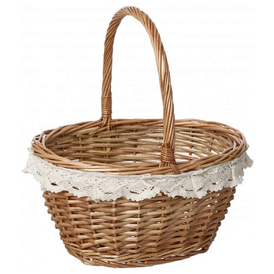 Кошик плетений Easter 16-4A-2 світло-коричневий 29х22х17/33 см