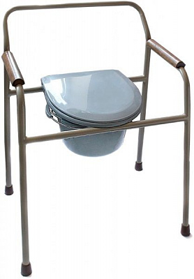 Стул-туалет MEDOK MED-04-005 Prem с санитарным оснащением, нерегулируемое по высоте