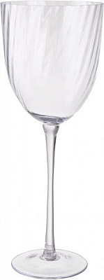 Ваза Шик на ножке 62х23,5 см прозрачный Wrzesniak Glassworks