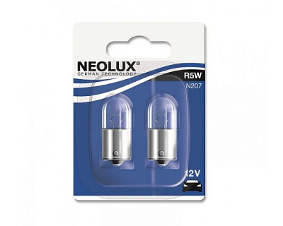 Автолампа накаливания Neolux Standart R5W 2 шт.(N207-02B)