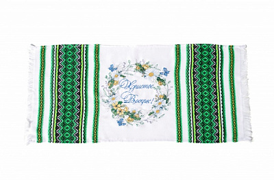 Полотенце 482-21/00, р.0,60х0,32, зеленый 3x6 см Эдельвика зеленый 