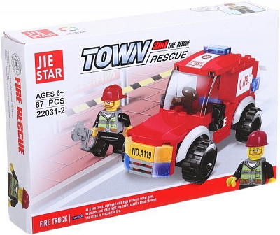 Конструктор Shantou Fire Series Авто 2 C1180111/2