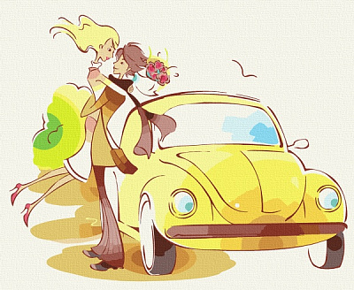 Картина по номерам Чувства.Подарок 10253-AC 30х38 см ArtCraft 