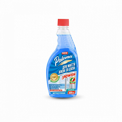 Засіб миючий для скла та дзеркал Paloma Океанський бриз (запасний блок) 0,6 л