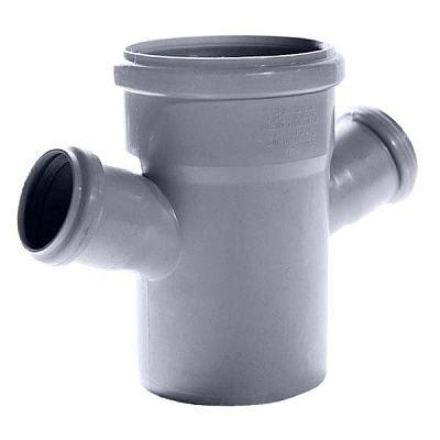 Хрестовина Plastimex ПВХ d110x50x50x67°