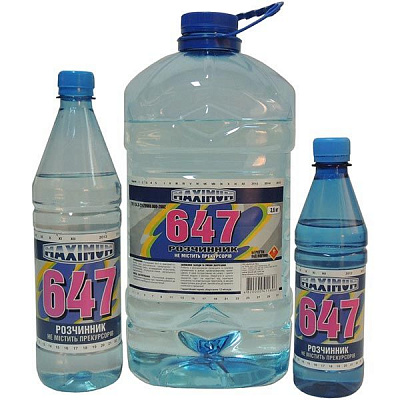Розчинник 647 Блеск 3,6 кг
