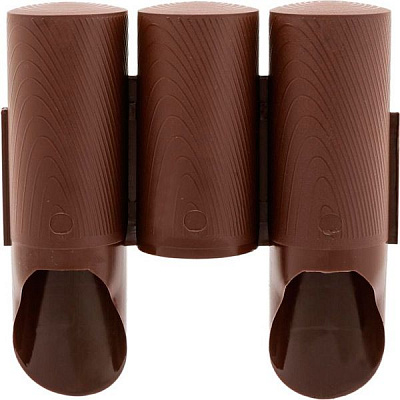 Ограждение для клумб Зруб