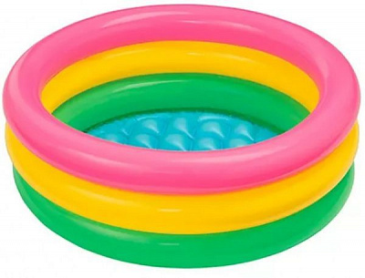 Басейн Intex 58924 дитячий, 3 кільця, 86х25 см.