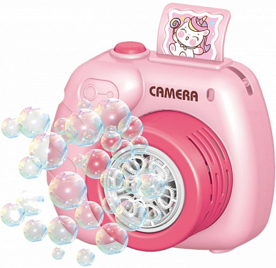 Набор мыльных пузырей MERX Limited автомат + жидкость 55 мл MX0446873