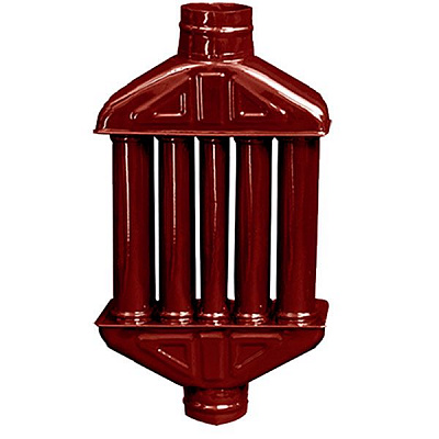 Экономайзер эмалированный дымоходный 0,8 мм сталь Ф130 мм Duval 