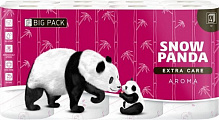 Туалетная бумага Сніжна Панда EXTRA CARE Aroma четырехслойная 16 шт.