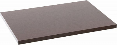 Полка ДСП прямая 400x280 мм венге 