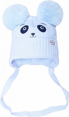 Шапочка детская унисекс Kraft+ р.36-38 светло-голубой 2014 
