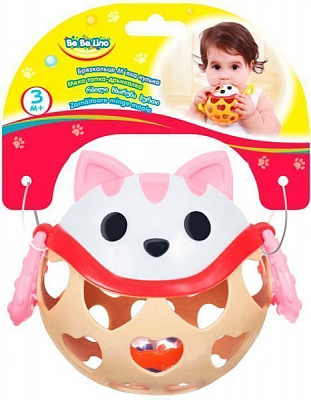  Bebelino Мягкий мячик-кот 58058