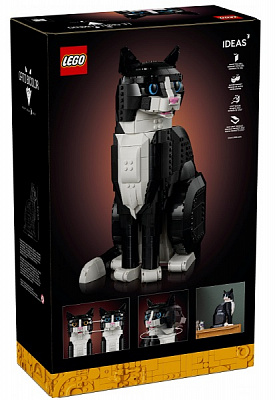 Конструктор LEGO Icons Кот в смокинге 21349