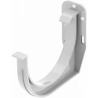 Кронштейн желоба Bryza 125 мм белый 