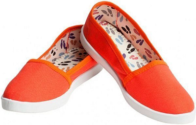 Эспадрильи р. 35 оранжевый CANVAS 