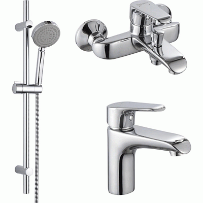 Комплект змішувачів Damixa Origin EVO 3 в 1