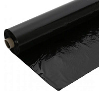 Плівка поліетиленова InterRais 1,5x100 м чорний 80 мкм рукав