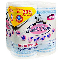 Полотенца бумажные Вest Clean с рисунком 4 шт