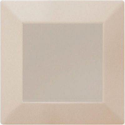 Вимикач одноклавішний HausMark Alta без підсвітки 10 А 220В кремовий SNG-SWP.SQ20MG1W1-CR