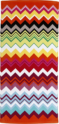 Полотенце пляжное Rainbow Stripes 71x147 см разноцветный Luna 