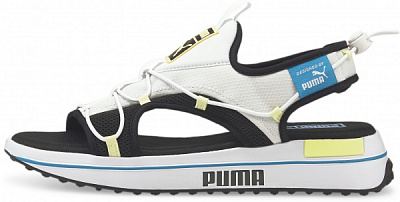 Сандалии Puma Surf Sandal 38425802 р.44,5 черно-белый