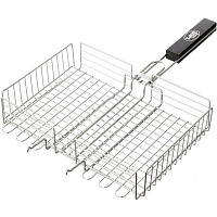Решітка-гриль Grilland хромована 38x26x5,5 см