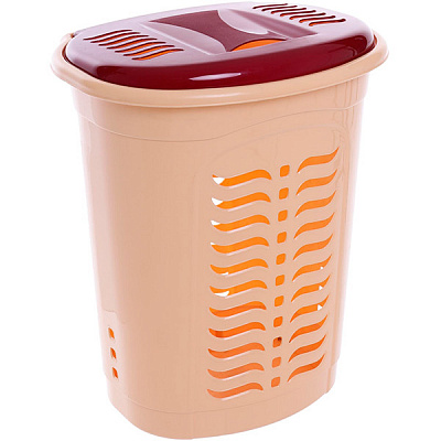 Кошик для білизни 42 л, бежева