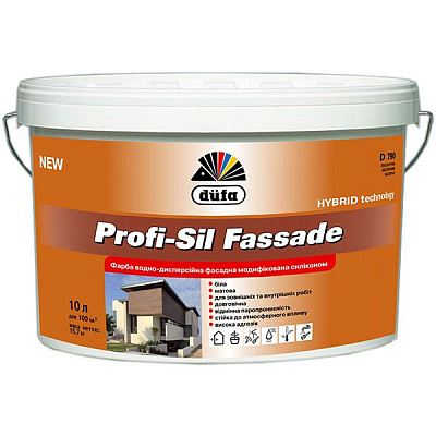 Краска Dufa Profi-Sil Fassade 10 л