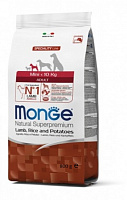 Корм Monge Mini Adult Lamb/Rice/Рот, 800 гр