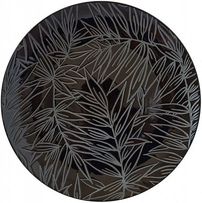Тарелка обеденная Tropical Black 27 см A0680-TB002 Astera