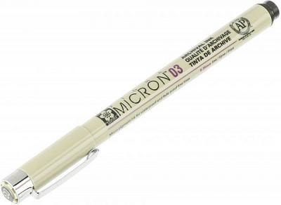 Линер PIGMA Micron (0.3) Черный  0,35 мм SAKURA