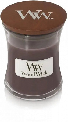 Свеча ароматическая Woodwick Mini Sueded Sandalwood 85 г 