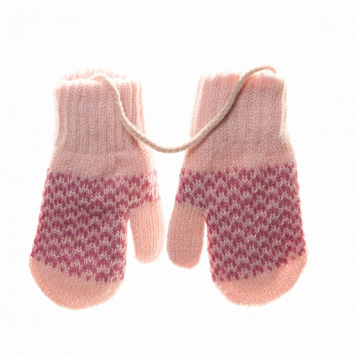 Варежки Margot Bis Anges р.11 розовый 